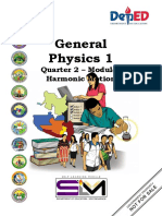General Physics 1: Quarter 2 - Module 3: Harmonic Motion