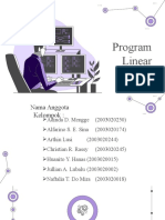 Program Linear Kelompok 1