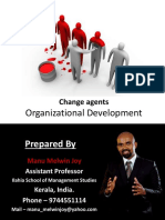 Organizational Development: Change Agents