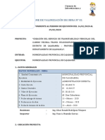 Informe Técnico 01 Residente