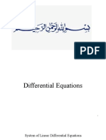 Lec# (System of Linear Differential Equations)