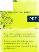 Analisis Total Pendahuluan