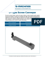 U-Type Screw Conveyor Ver. 1.3