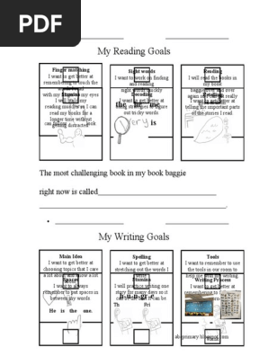 Goals- Reading K-2