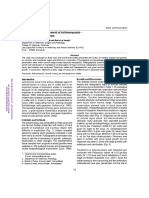 Diagnosis and Management of Actinomycosis - A Report of Four Bovines