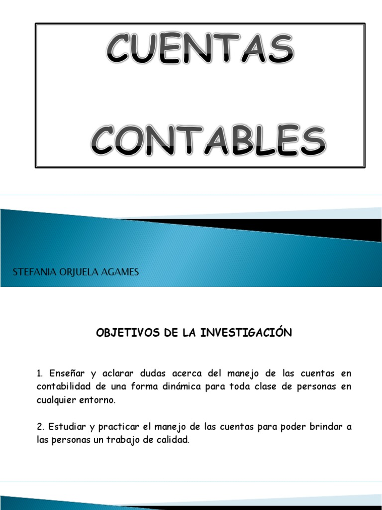 Cuentas Contables 1226157564105550 8 | PDF | Contabilidad | Hoja de balance