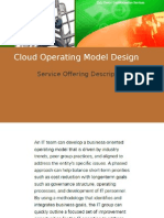 Cloud Operating Model Design: Service Offering Description