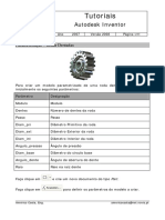 Parametrização de Rodas Dentadas no Autodesk Inventor