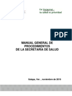Manual General de Procedimientos SS PDF