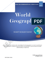 World Geography: Strictly Based On Nda/Na Examination Curriculum