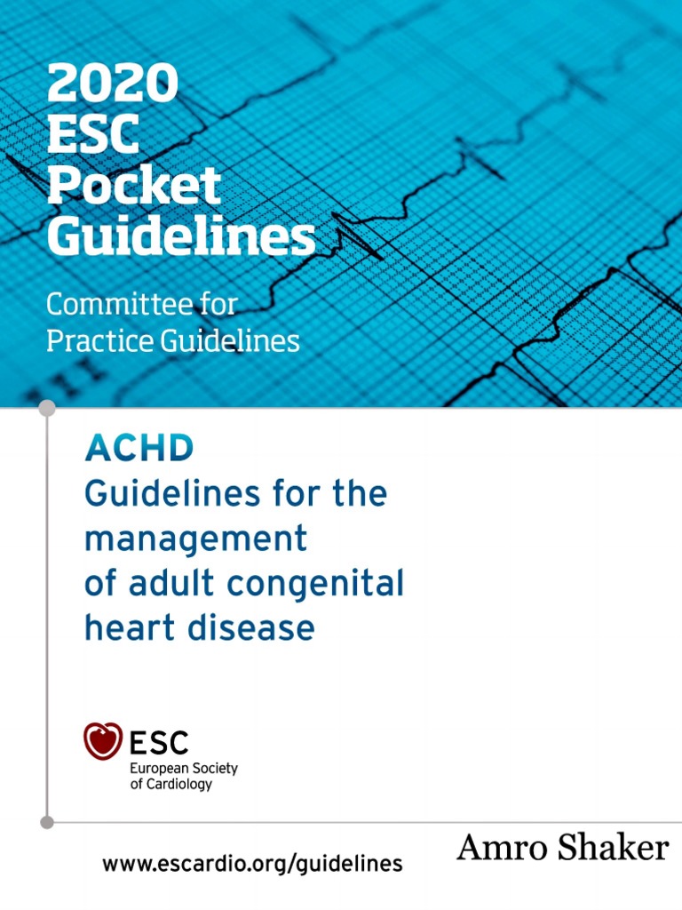 ACHD. 2. ESC. Pocket Guidelines .2020 PDF