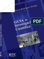 Guía de Investigación Científica, Por Walabonso Rodríguez Araínga