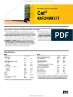 Catalogo Retroexcavadora Cargadora 430f2 430f2 It Especificaciones Tecnicas Datos