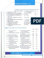 Key Word Transformation Exercise