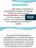 EMPREGABILIDADE