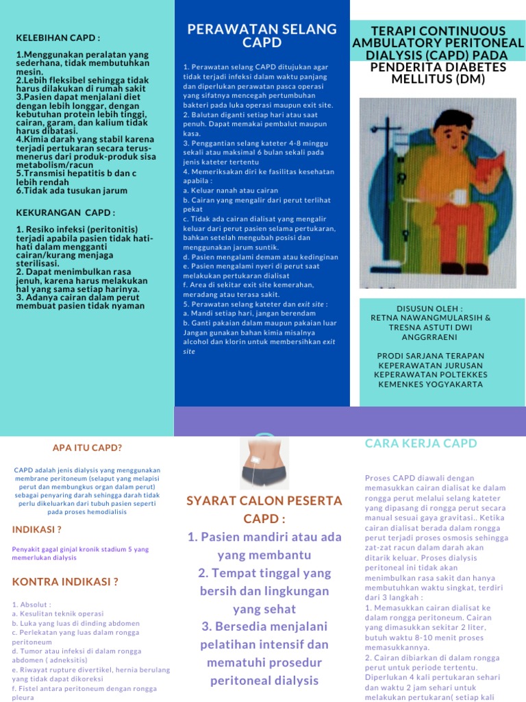 Perawatan dan Proses CAPD pada Pasien | PDF