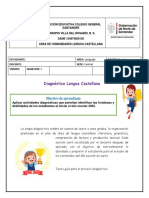 Diagnóstico 2022 Lengua Castellana Decimo