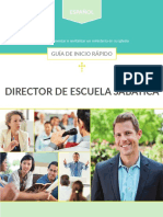 Guía de Inicio Rápido para El Director de Escuela Sabática