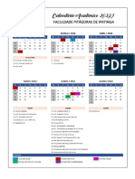 Calendário Acadêmico