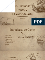 Os Lusíadas Canto V - 92-95 - Valor Da Arte