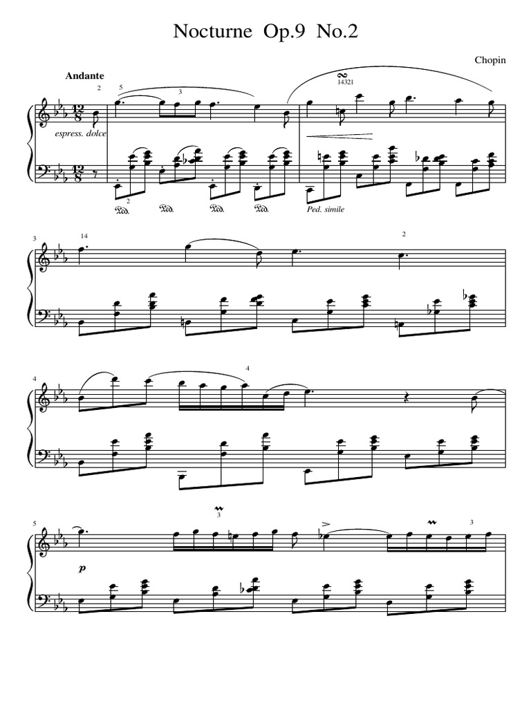 Nocturne No. 2 In E Flat