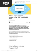 What Is Object-Oriented Programming - OOP Explained in Depth