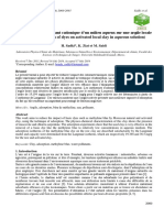 Adsorption d'Un Colorant Cationique