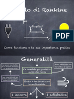 Il Ciclo Di Rankine e Hirn