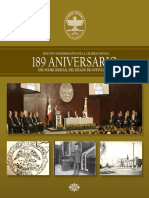 Edición Conmemiorativa de La Celebracion Del 189 Aniversario Del Poder Jducial Del Estado de Nuevo Leon