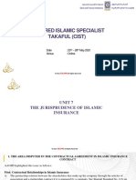 Certified Islamic Specialist Takaful (Cist) : Think Differently