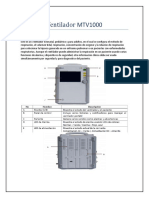 Guia de Manejo y Seguridad de Ventilador MTV 1000