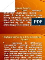 Strategic Barriers