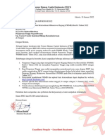 0001 PRO.00.02 FHCI03 I 2022 Permintaan Data Ketersediaan Mahasiswa Magang (PMMB) Batch I Tahun 2022