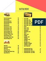 (Landscape) Daftar Menu Kebab