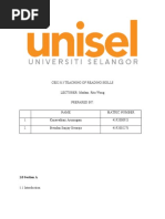 Aural-Oral Skills Assignment