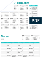 Calendario escolar 2020-2021: Actividades durante la pandemia