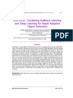 EER-ASSL: Combining Rollback Learning and Deep Learning For Rapid Adaptive Object Detection
