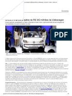 Artigo 1 - BNDES Financia Projetos Volkswagen - VEJA - IE
