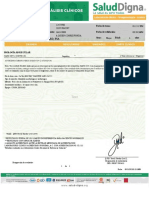 Resultado negativo de prueba COVID-19 de paciente de 17 años