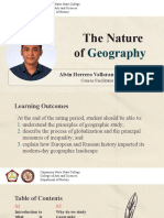 Lesson 1 The Nature of Geography