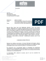 Informe Comisión