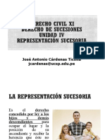 Unidad IV Representación Sucesoria Ok