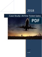Case Study: Airline Ticket Sales: Agencyone Agency