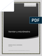 Vernier y Micrómetro