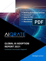 AIQRATE Global AI Adoption Report 2021 - Abridged Version