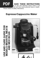 Download Cappuccino Maker by Dan  SN5580961 doc pdf