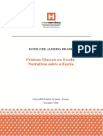 Práticas museais na escola: narrativas sobre a história da escola