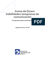 Síndrome de Down Habilidades Tempranas de Comunicación 371