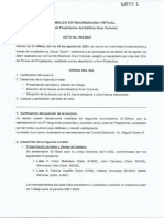 Acta de Elección Virtual