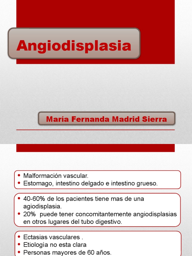 Angiodisplasia PDF